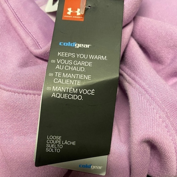 Under Armour Girls Rival Slouchy Crew NWT - Picture 6 of 8